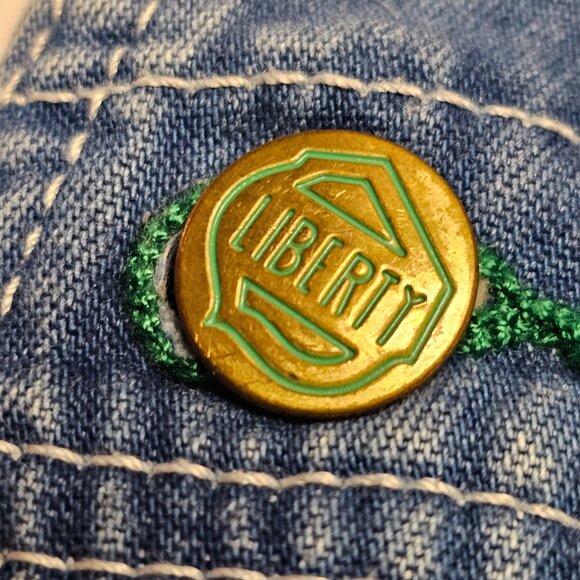 Denim Bib Jeans Overalls Carpenter LIBERTY Cotton Mens Dungaree Farmer 33 X 30 - Picture 7 of 16